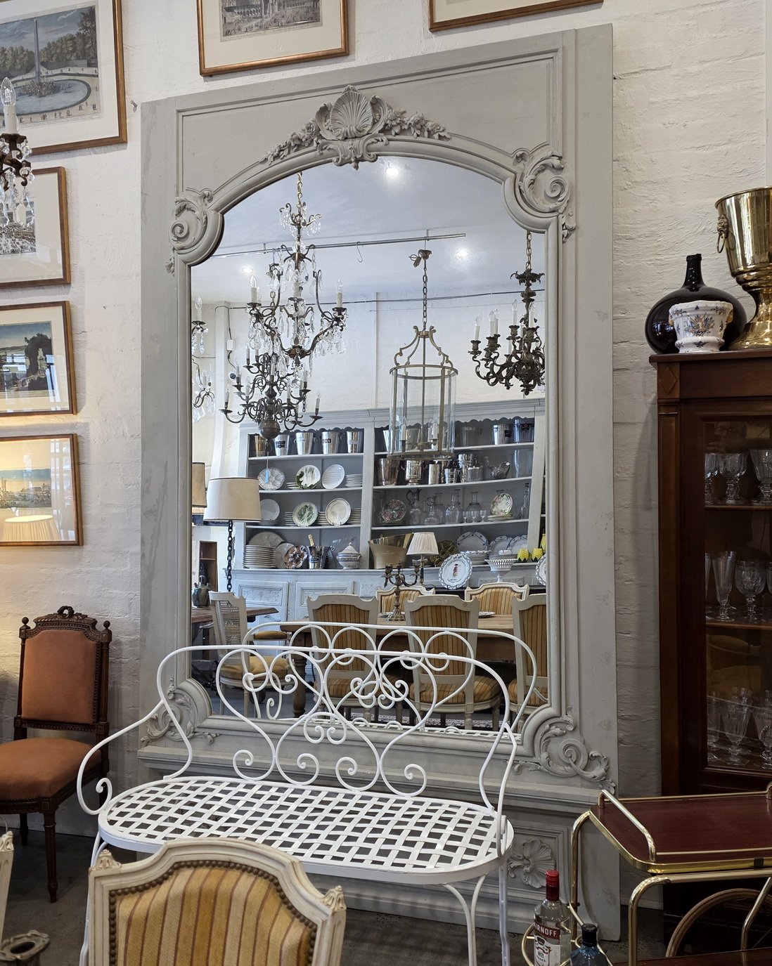 A large Chateau's Regence Mirror 